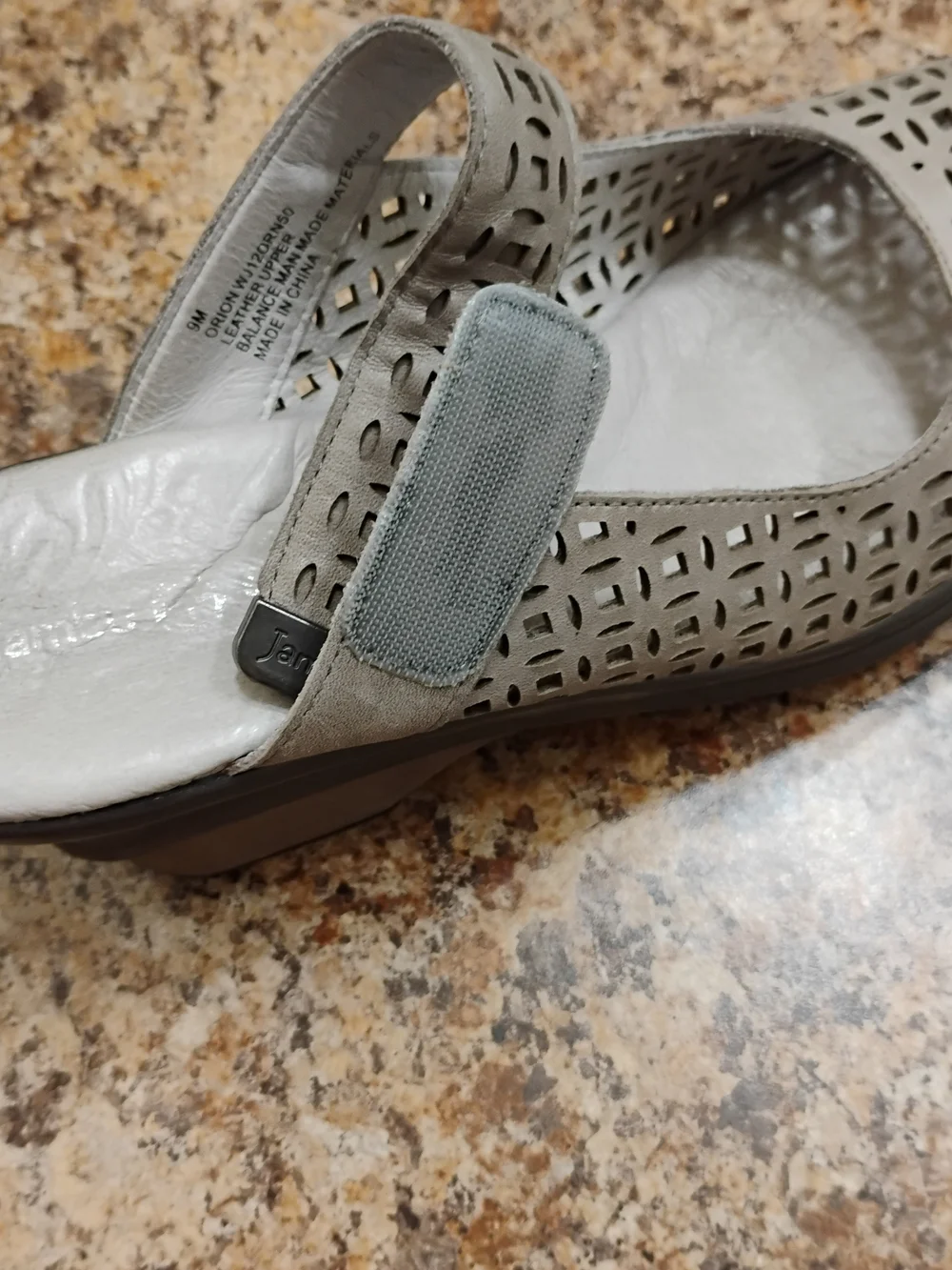 Jambu Touring Too wedge shoeWomen’s Wedge Sandals in Taupe with Perforated Upper